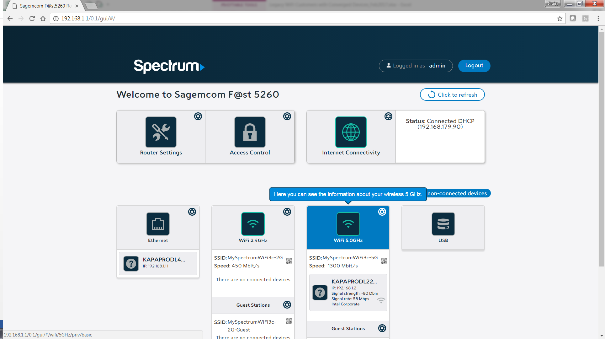 Sagemcom router login 8