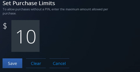 Set Purchase Limits