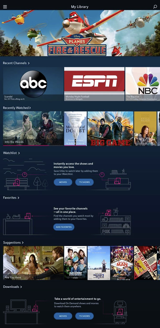 My Library Screenshot