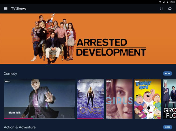TV Shows Screenshot