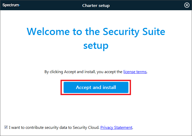 Security Suite Welcome