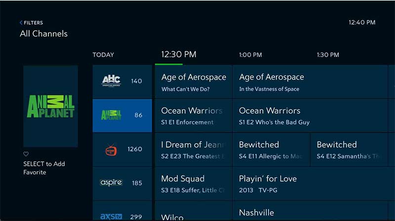 spectrum tv choice change channels online